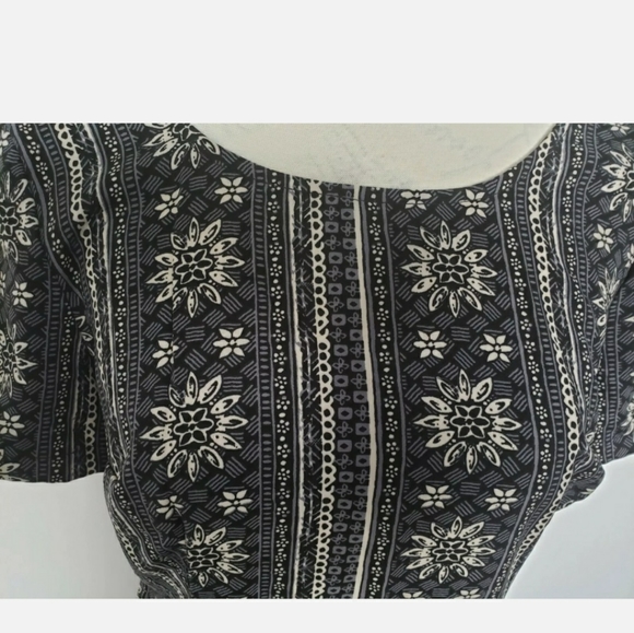 HOLLISTER mini dress size small gray/white - Picture 3 of 11